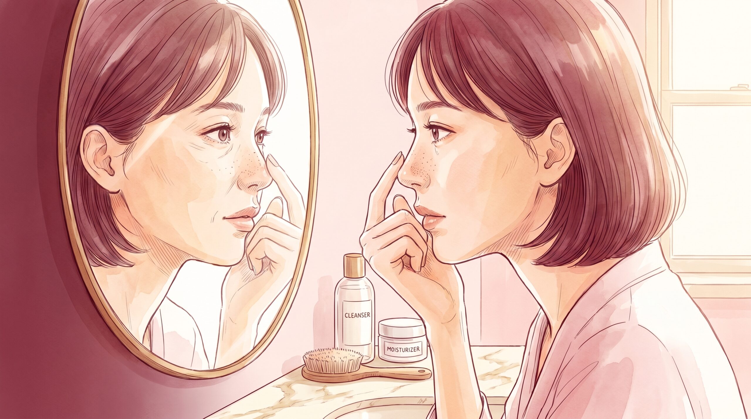 鼻ニキビ黒の正体とは？｜原因5つと正しい治し方・予防ケアを徹底解説