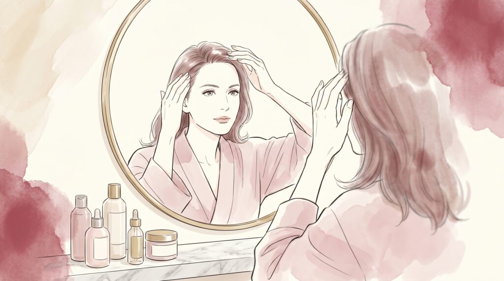 エム字はげ女性の原因と対策2026年版｜生え際の薄毛をカバーするヘアケア7選