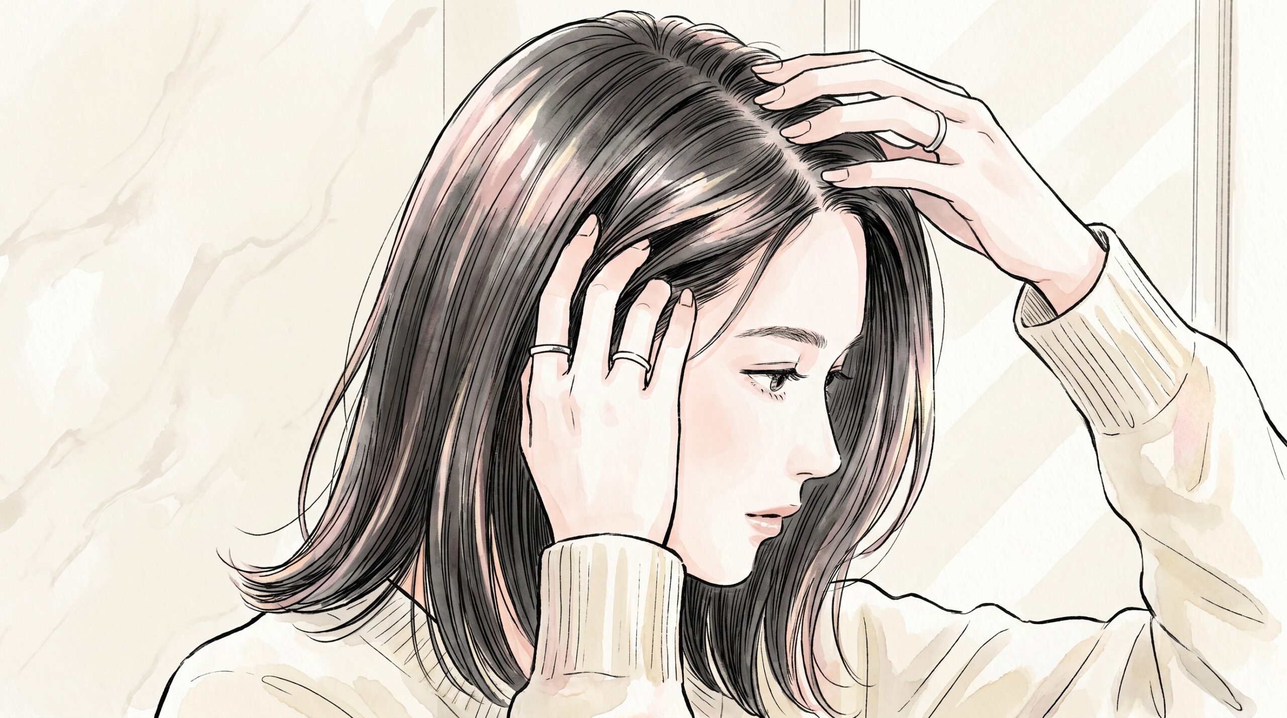 分け目がはげて見える女性の原因と対策2026年版｜目立たなくする7つのケアとスタイリング術